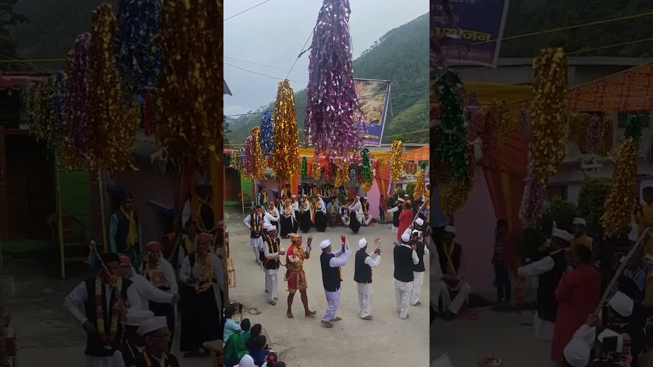 Panuban Kulsari, पांडव नृत्य तीसरा दिन, कुलसारी,(पनुबाण 2023)