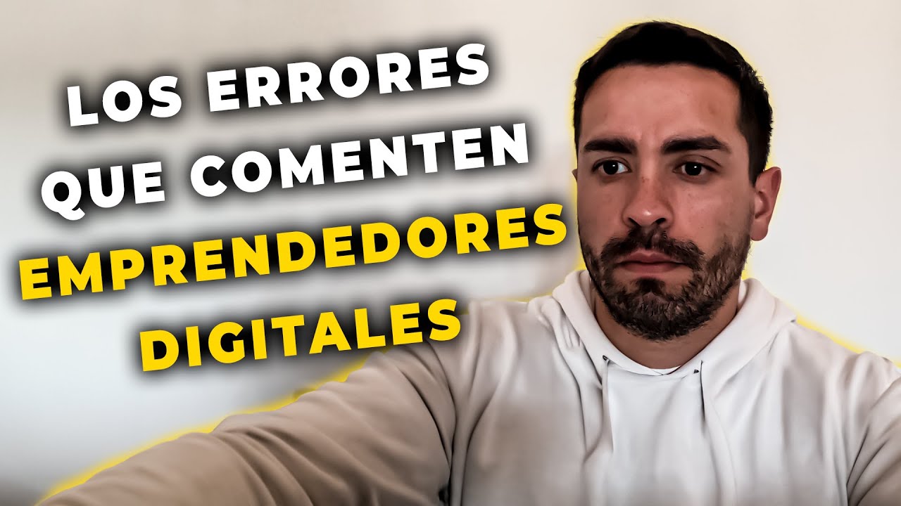 Los 5 Errores que están FRENANDO tu Emprendimiento - YouTube