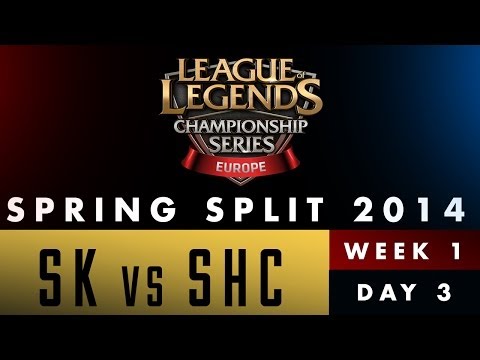 LCS EU Spring Split 2014 - SK Gaming vs Supa Hot Crew - Week 1 Day 3