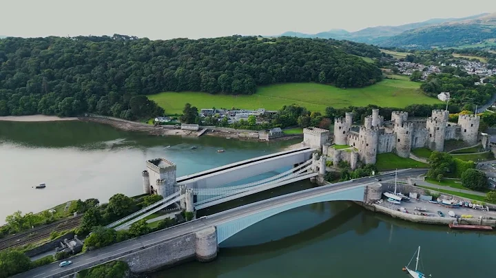Conwy Castle #conwy #northwales #castles #drone