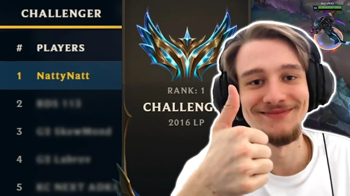 I GOT RANK 1 EUW WITH RENGAR