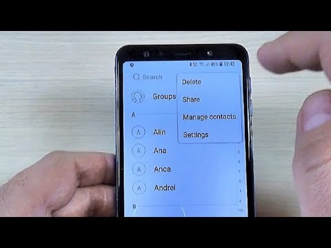 Video: Hvordan overfører jeg mine kontakter fra min Galaxy Note 5 til min computer?