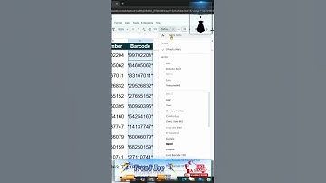 how to generate barcodes in Google Sheets 3