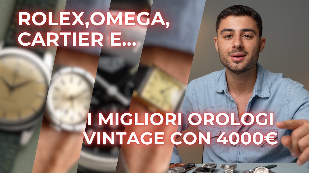 10 Orologi VINTAGE sotto i 4000€ che DEVI CONOSCERE!