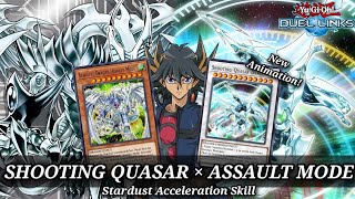 Shooting Quasar Dragon Deck ft Stardust Dragon Assault Mode, Stardust Acceleration! [DUEL LINKS]