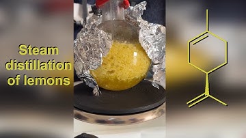 The Extraction of Limonene via a Steam Distillation