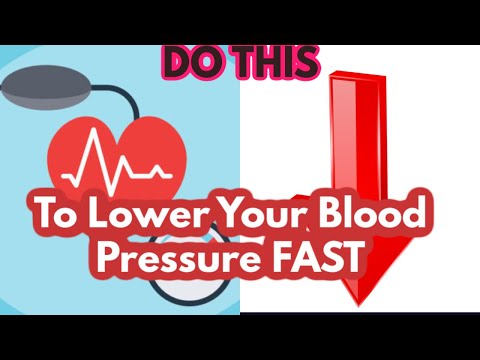 DO THIS ...To Lower Your Blood Pressure Immediately! | DIY Natural Cures