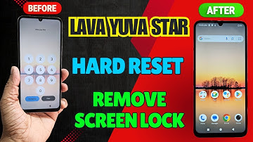 How To Unlock Lava Yuva Star 👉Lava Yuva Star (LZG409) Hard Reset & Remove Screen Lock - Without Pc