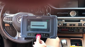 Lonsdor K518ISE Making Emulator for Toyota LEXUS ES200 All Key Lost by OBD