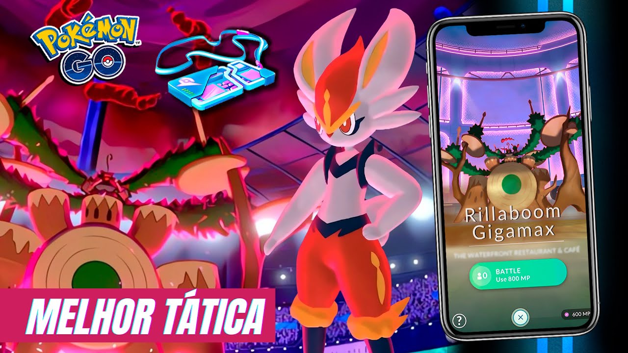 Pokemon Go Rillabloom MELHOR MÉTODO para Derrotar o Gigamax Rillaboom no Pokémon GO - YouTube