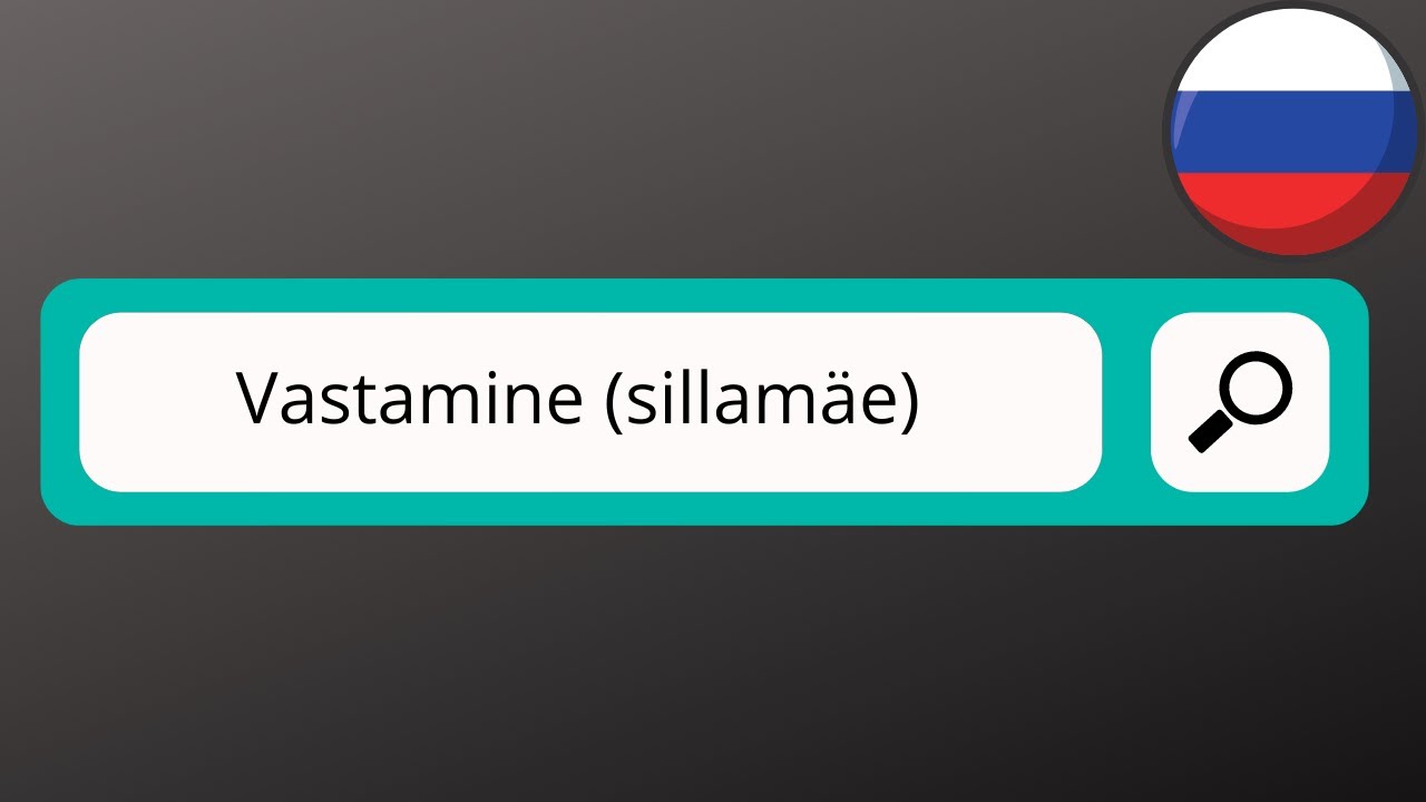 Vastamine sillamäe RUS