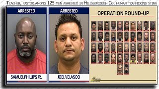 🔂 Teacher & Pastor among 125+ people arrested! 👮 Human trafficking sting arrests - Operation ROUNDUP