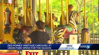 Popular kids ride in Des Moines is open again
