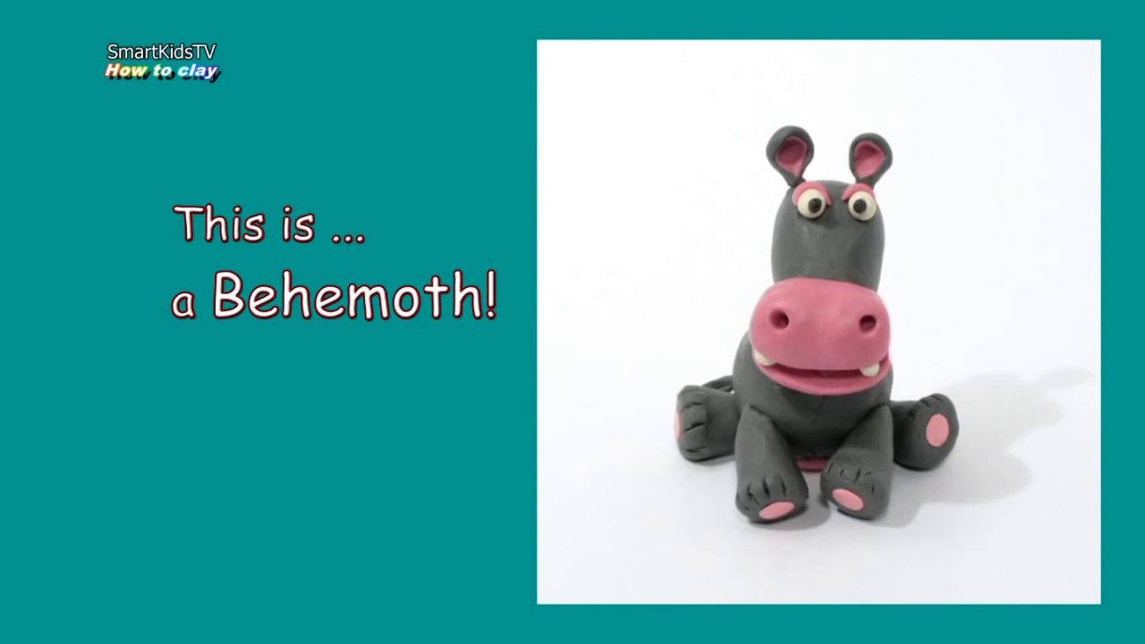How to clay wild animals. Let's make plasticine toys together with our