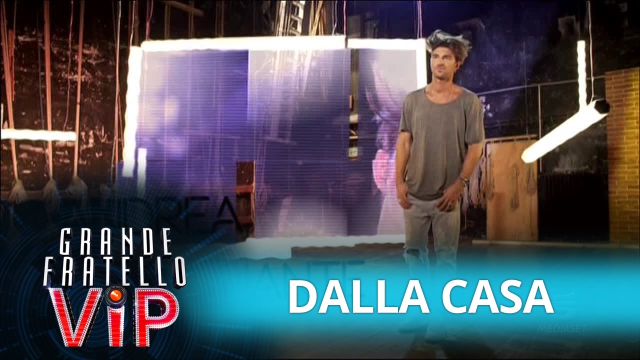 Grande Fratello Vip - Andrea Damante entra nella Casa