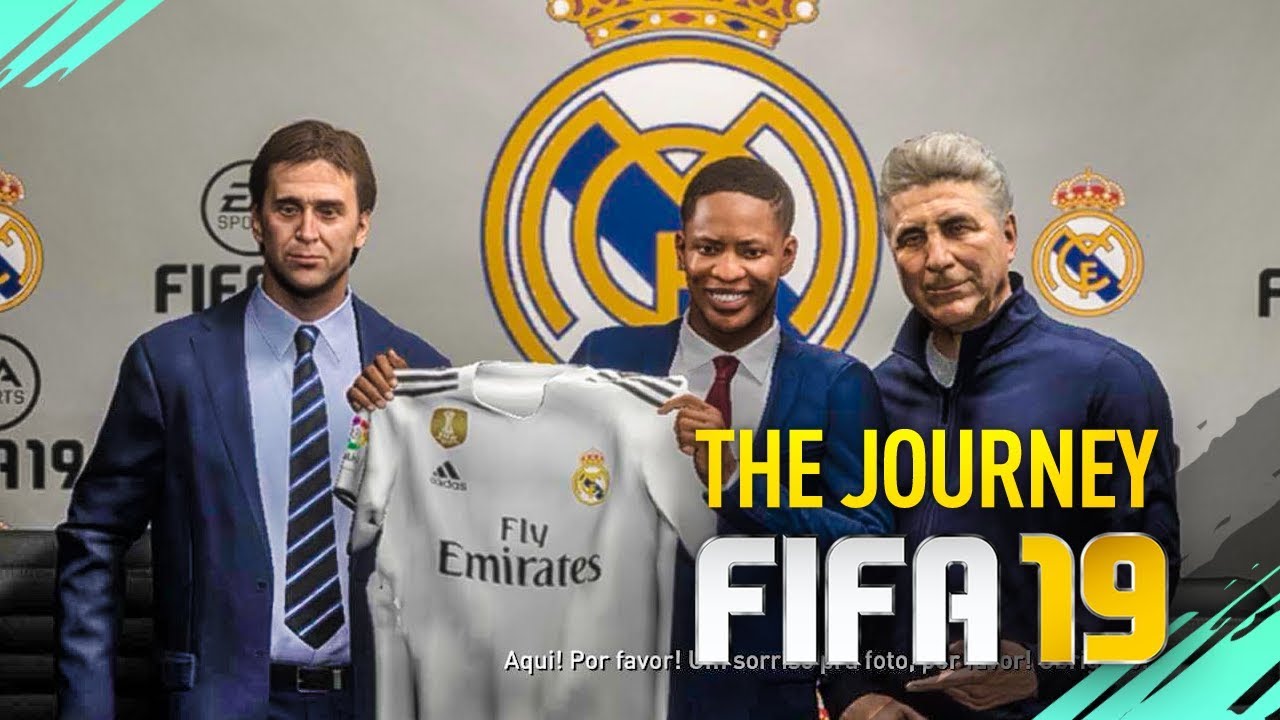 REAL MADRID NOS CONTRATOU! - FIFA 19 - The Journey #05