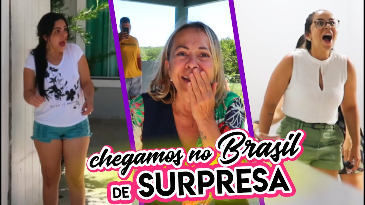 CHEGUEI NO BRASIL DE SURPRESA DEPOIS DE MAIS DE 1 ANO | Carol Ramos