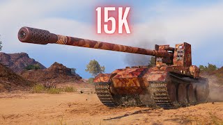 World of Tanks Grille 15 - 15K Damage 9 Kills & 2x Grille 15 - 10K