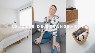 10 rangements ULTRA PRATIQUES & MINIMALISTE pour un intérieur organisé.