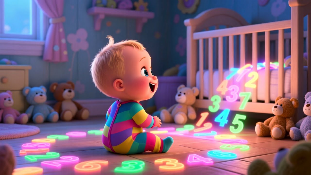 Baby’s Counting Fun Time 🔢👶🎶 | Learn Numbers for Kids | Preschool Counting Video