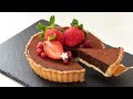 濃厚チョコレート・タルトの作り方 Chocolate Tart｜HidaMari Cooking