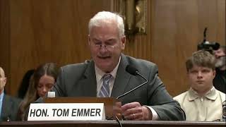 Majority Whip Emmer Speaks at Senate Homeland Security and Governmental Affairs Committee Hearing