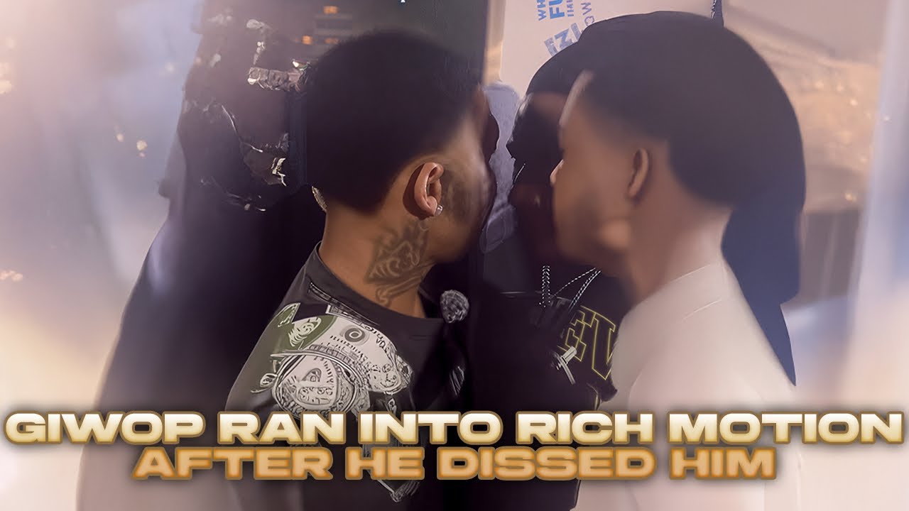 GIZWOP НАБЕГАЛИ НА RICH MOTION, ОНИ РАЗГОВАРИВАЛИ ПО-МУЖСКИ