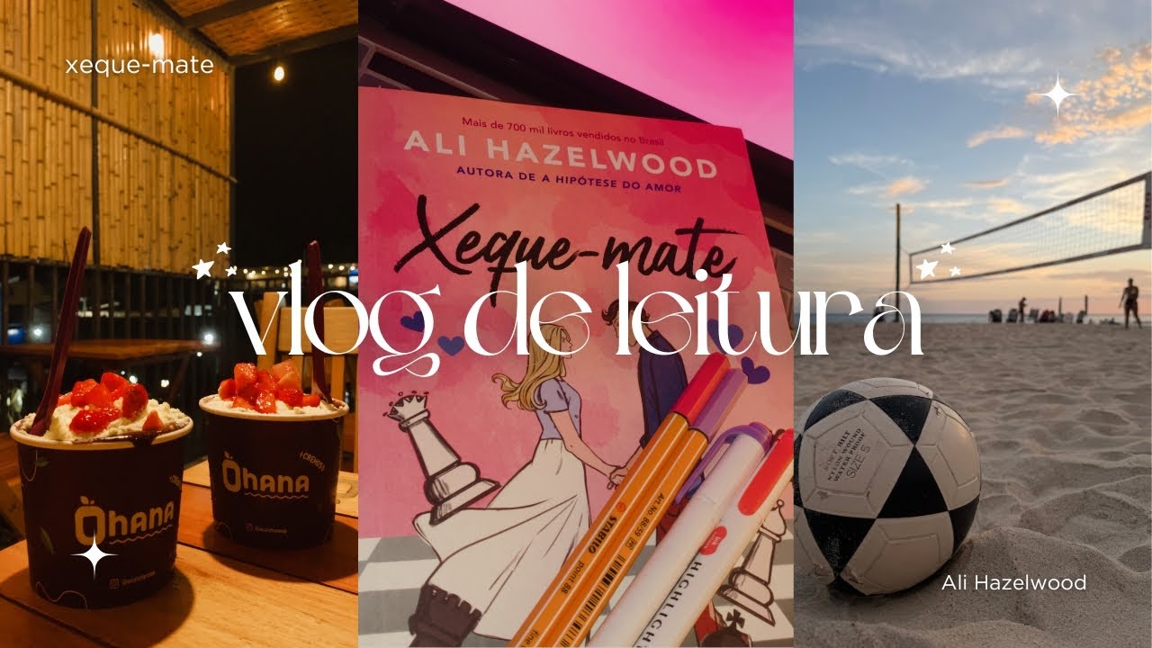📚♟️ vlog de leitura xeque-mate / Ali Hazelwood 🩷✨