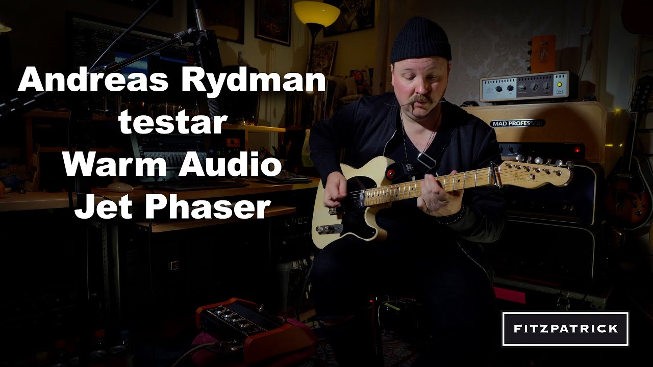 Warm Audio Jet Phaser Demo - Andreas Rydman