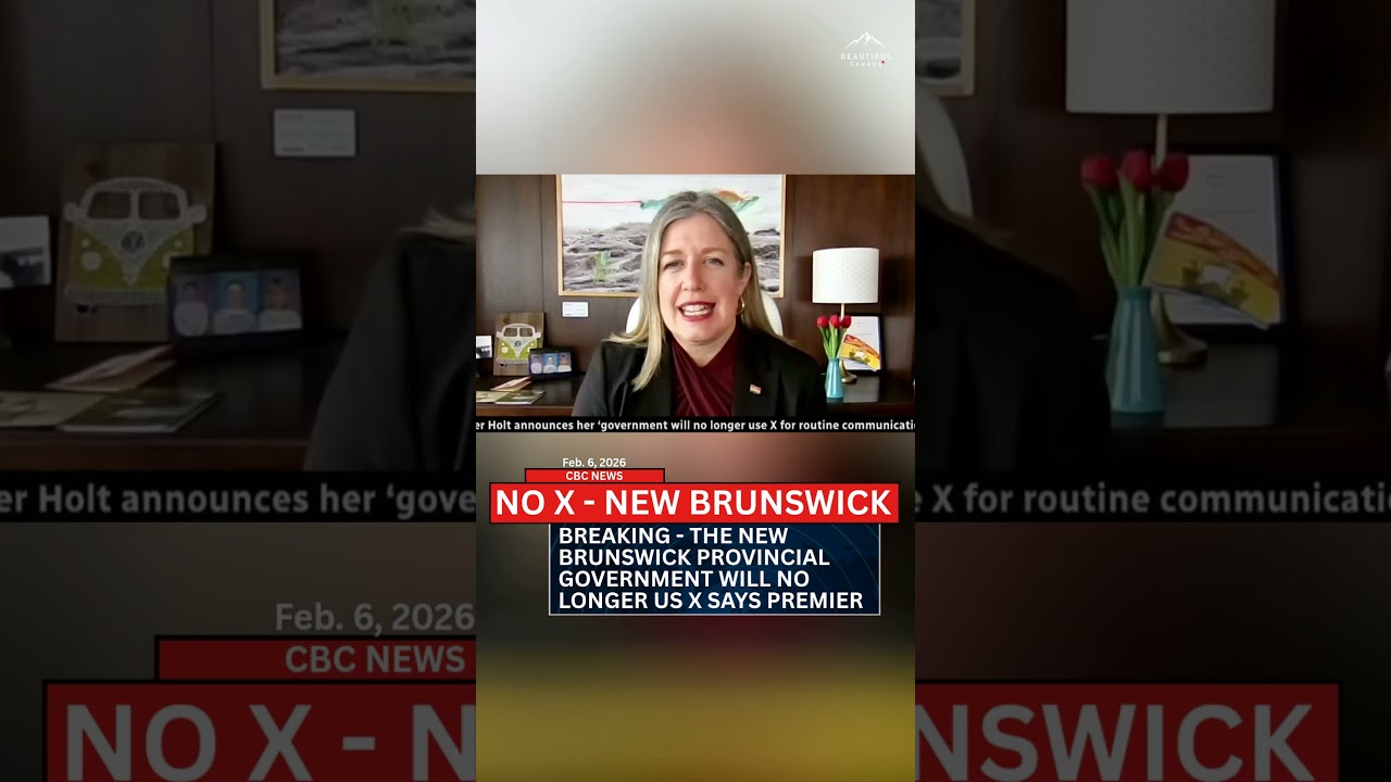 Нью-Брансуик больше не использует X 