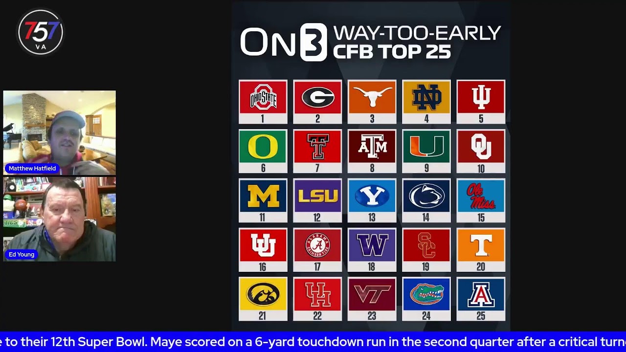 757 Sports Talk Episode for Cox / YurView TV - JAN 26-28, 2026