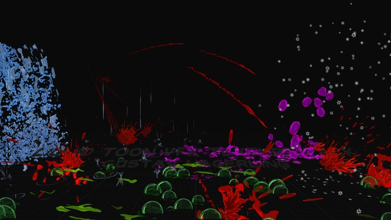 liquid toon vfx texture