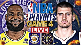 NBA LIVE: LOS ANGELES LAKERS vs DENVER NUGGETS (GAME 4 LIVESCORE)