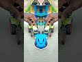 Farming4×4 tractor pushing red pink blue And purple car in pit #jcbtoy #jcb #jcbjcb #jcbvideo