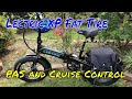 Lectric XP Fat Tire [How to use PAS and Cruise Control]