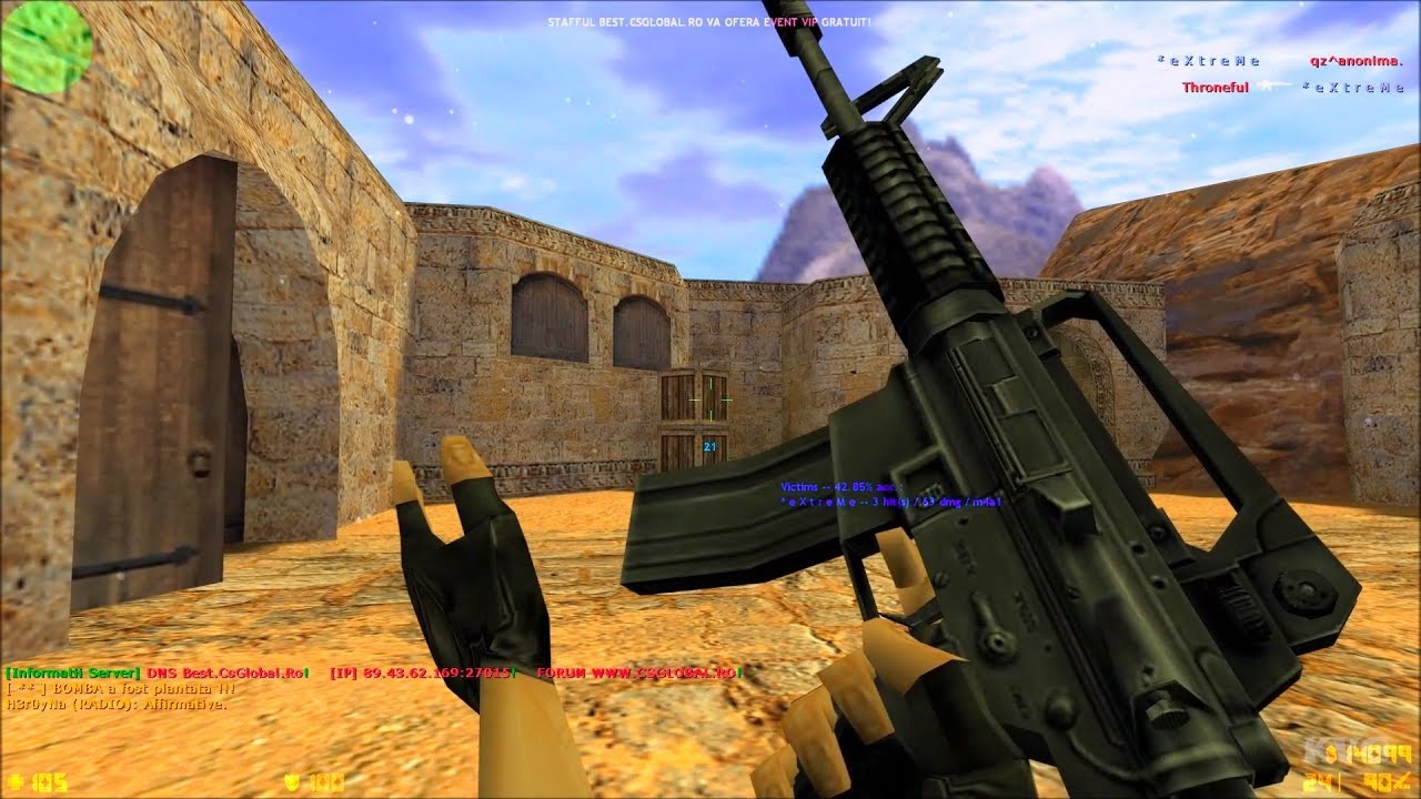 เคาน์เตอร์-สไตรก์ ออนไลน์  2022 New  Counter-Strike 1.6 (2019) - Gameplay PC HD