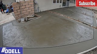 Stamped Concrete Wasnt good enough for Home Owner Part 3