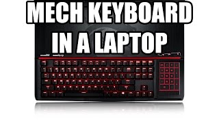 MSI GT80: First Mechanical Keyboard in a Laptop - CES 2015