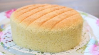 How To Make Super Soft Sponge Cake | Butter Sponge Cake Recipe | 像棉花般柔软的蛋糕---棉花蛋糕  | 燙麵法 screenshot 5