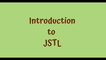 JSTL Tutorials #1 - Introduction to JSTL