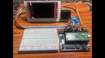 TFT Display 240×320 ILI9341 2.4″ SPI Display | Raspberry Pi Pico | CircuitPython (Part 1)