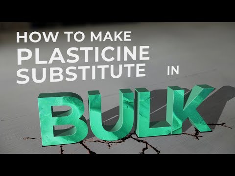 Video: Hur Man Gör Plasticine Hård