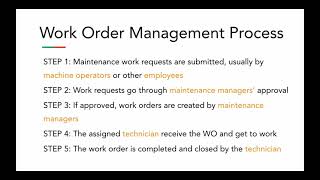 What is a Work Order - Anatomy of a Work Order screenshot 2