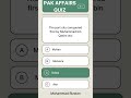 PPSC pakistan affairs mcqs preparation #gk #english #allmcqsmaster #spokenenglish #generalknowledge