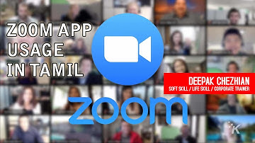 Zoom App Tutorial | Zoom மொபைல் அப்ளிகேஷன் பயன்படுத்துவது எப்படி