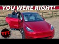 We Got It Wrong — But Our New Tesla Model Y Is STILL Broken!