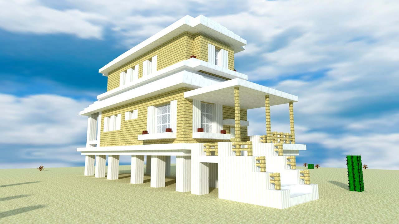 40 How To Make A Beach  House  In Minecraft  PNG 