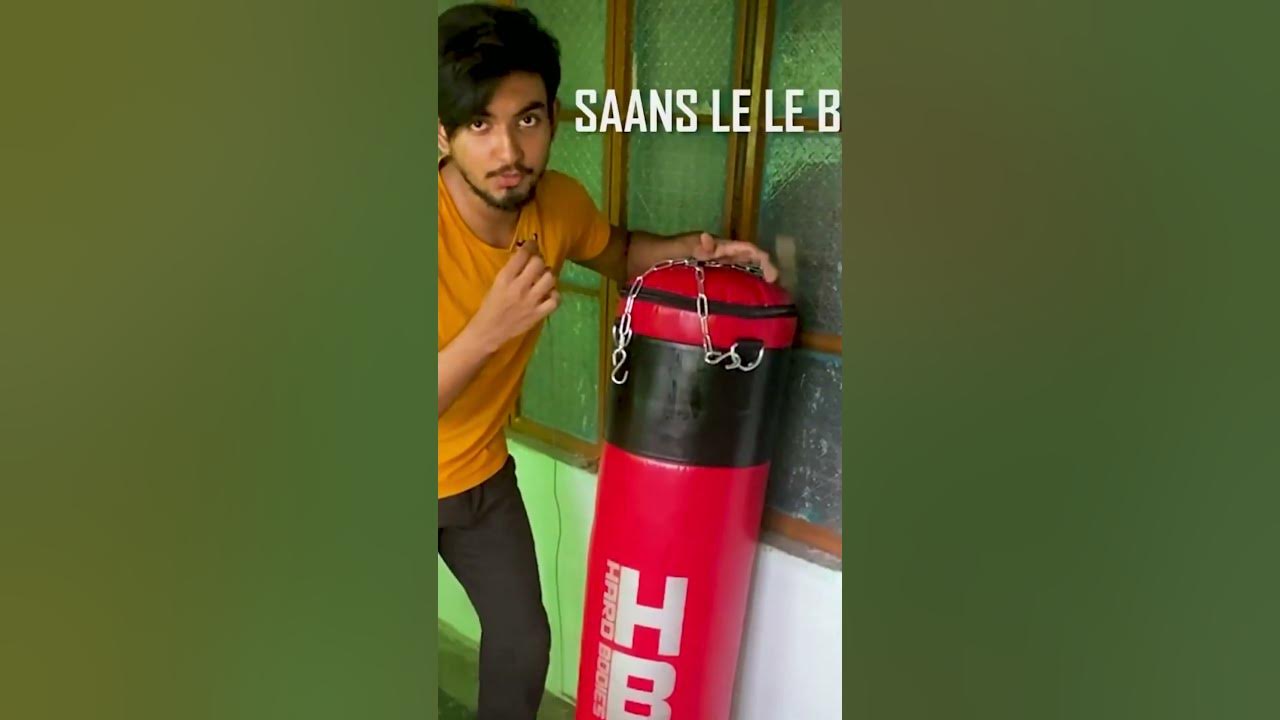 How to Hang Punching Bag At Home YouTube