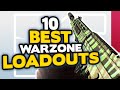 TOP 10 BEST LOADOUTS in WARZONE (Best CLASSES & GUNS) | CoD Warzone Tips