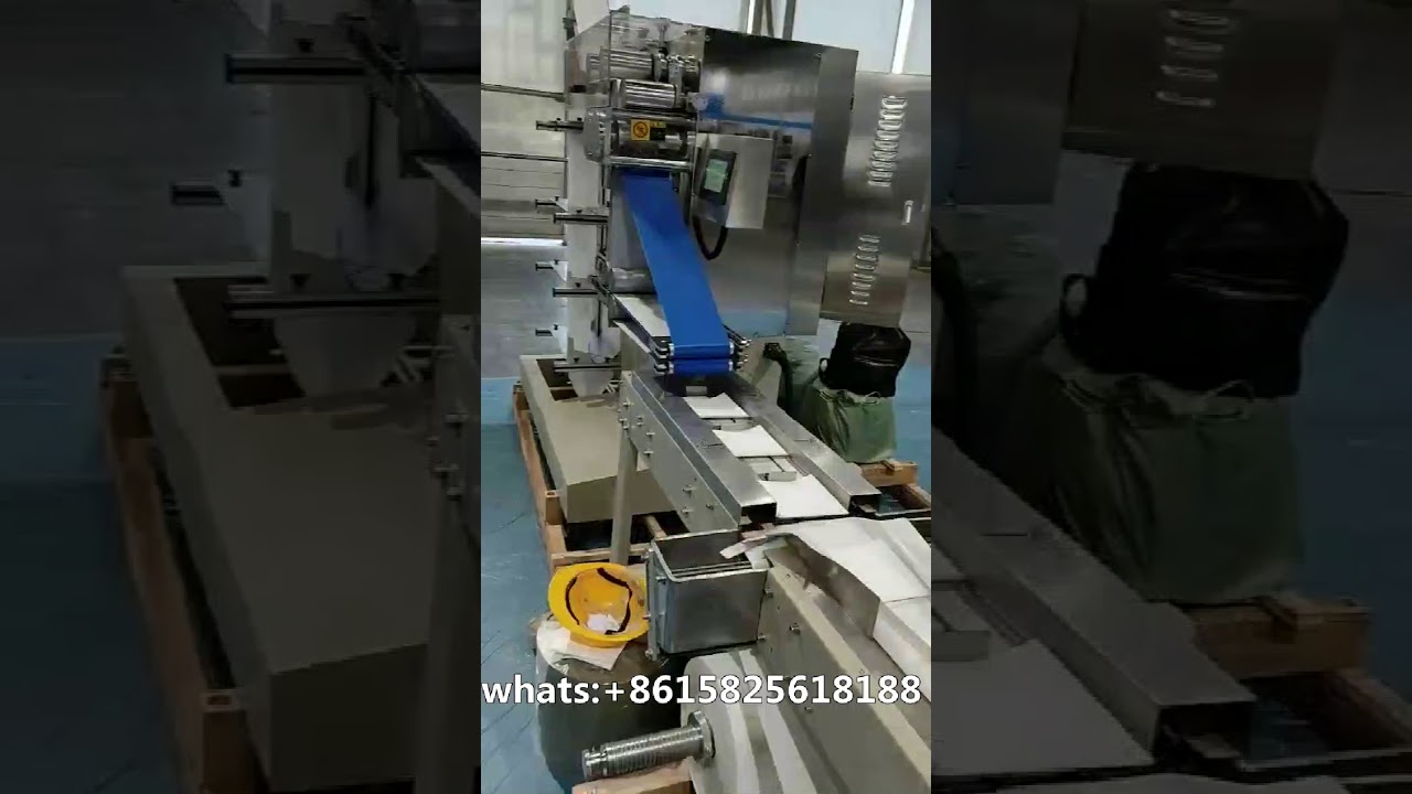 full automatic disposable nonwoven towels packaging machine YouTube
